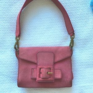 Miu Miu Pink Suede Bag